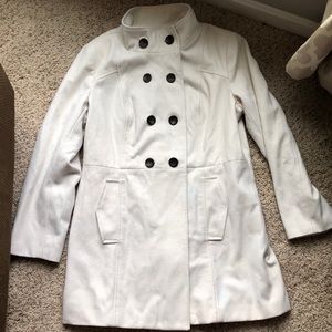 Old Navy Wool Peacoat winter White